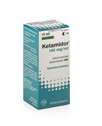 Ketamidor 100mg/ml 10-50ML INY